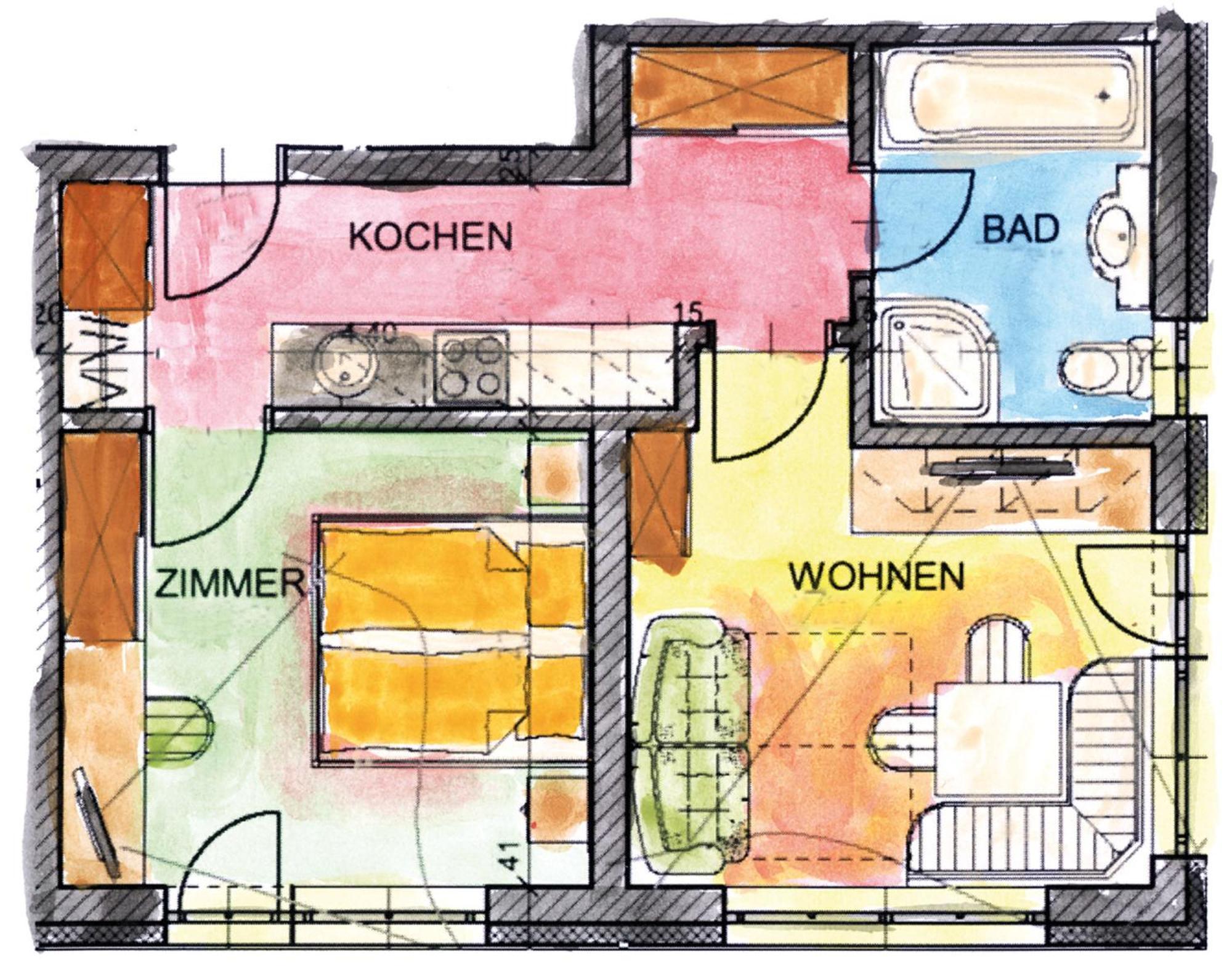 Ferienwohnung Haus Pia Sölden Zimmer foto